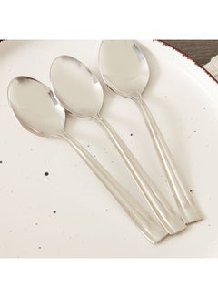 Buy Vermont 3-Piece Dinner Spoon Set 18 x 2.4 x 4 cm in UAE