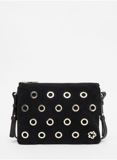 Buy Mayzan Eyelet Detail Clutch Bag in Saudi Arabia