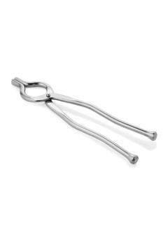 Buy Stainless Steel Pakkad Sansi Tong Kitchen Tool Pincer Chimta Utility Holder (Silver) in UAE