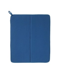 Buy Dish drying mat, blue44x36 cm in UAE