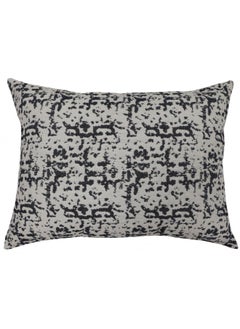 Buy Misty Non Woven Cushion Cover 30x50 Cm Black in UAE