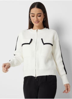 Buy Two Tone Cardigan in UAE