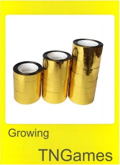 Buy 6 Rolls Packaging Tape 18mm x 50M Gold in UAE