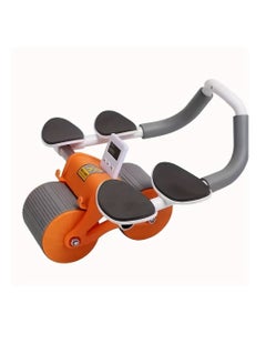 اشتري Elbow Support Automatic Rebound Abdominal AB Roller With Wheel And Phone Holder Strengthen Your Core With Confidence في الامارات