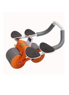 اشتري Elbow Support Automatic Rebound Abdominal AB Roller With Wheel And Phone Holder Strengthen Your Core With Confidence في الامارات