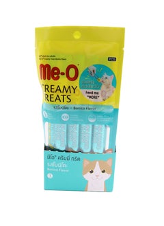 Buy Bonito Flavor Creamy Cat Treats 60 g Pack of 12 in UAE