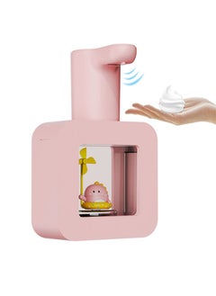 اشتري Automatic Dinosaur Touchless Soap Dispenser with Night Light,400ml Kids,Rechargeable Wall Mounted Soap Dispenser for Kitchen, Bathroom, School, Office في الامارات