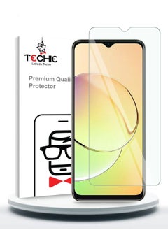 اشتري Techie Anti Reflection Anti Bubbles 9H Hardness HD Tempered Glass Screen Protector for Realme 10 5G في السعودية