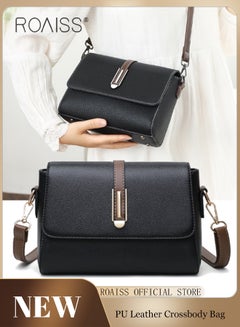اشتري Fashionable Casual Flip Crossbody Bag Women'S Daily Commuting Pu Leather Material Adjustable Strap Shoulder Bag في الامارات