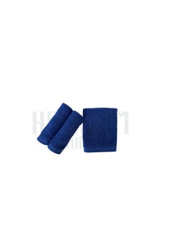 اشتري Towel 100% Cotton From Hammam Home 30*30 Color dark blue في مصر