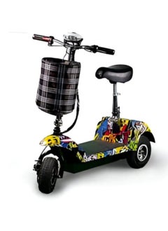 Buy Ultimate Mobility Champion Scooter With Seat And Basket For Enhanced Convenience Multicolour in UAE