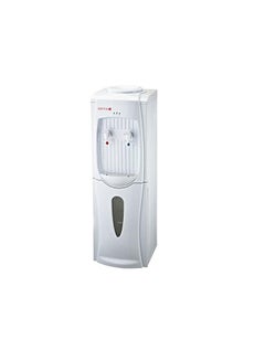 Buy White Water Dispenser (Hot and Cold) with Cover HD-2WB in Saudi Arabia
