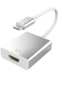 Buy eFix Type C to HDMI Adapter, 3.1 C Type to HDTV Converter for Mac-Book Pro, New Air/iPad/Surface, (Not USE for All Type C Mobile Phones) Only Compatible for Tablet, MacBook, Laptop in Egypt