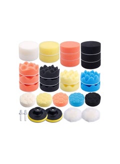 Buy 31Pcs 3 Inch Car Polishing Pad Kit Buffing Pads Sponge Polishing Pads Foam Buffer Polish Pads Car Polisher Attachment for Drill in UAE