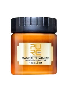 اشتري Magical Hair Treatment Mask 120 ml 5 Seconds Repairs Damage Hair Hair Deep Conditioner Roots Treatment Return Bouncy Restore Elasticity Advanced Keratin Hair Care Conditioning Essence في الامارات