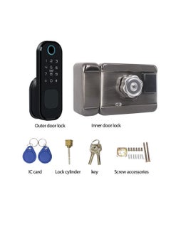 Buy NBXLHAO Smart Electronic Fingerprint Door Lock, Metal Gate Hotel in Saudi Arabia