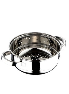 Buy Steam Chef Stainless Stainless Steel Steamer 24.X9.5 Cm in UAE