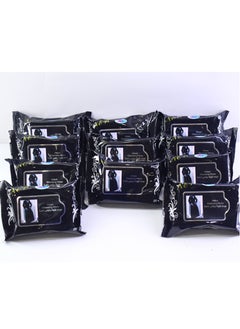 اشتري Loverob 11 Pack 25-Piece Wet Wipes For Cleaning Abayas في السعودية