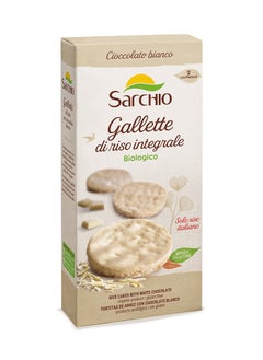 Buy Rice biscuits covered with white chocolate, 100% healthy biscuits. in Saudi Arabia