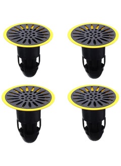 Buy Floor Drain Backflow Preventer, Shower Floor Drain 360Degree Sewer Drainage Insert Drain Plug, 4 Pcs Drain Flowback Protector for Floor Water Drainage in Bathroom, Kitchen, for 2.8-7CM Sewer Hole in UAE