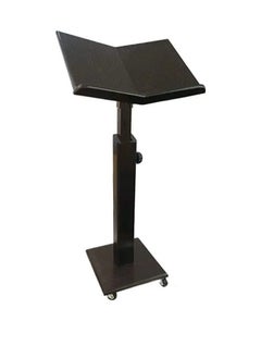 Buy Black Quran stand, 30x125x30cm in Saudi Arabia