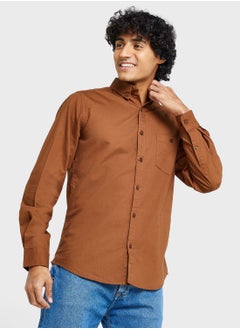 Buy Pure Cotton Casual Single Pocket Shirt in UAE