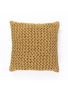 Buy Wesley Filled Cushion, Taffy - 45X45 Cm in UAE