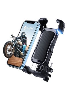 Buy Bicycle Phone Mount Holder Universal Motorcycle Phone Holder Bike Phone Holder with 360° Rotation Handlebar Phone Clamp Black in Saudi Arabia