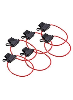 Buy 6pcs Car Inline Blade Fuse Holder, Safe DIY Accessories Fully Molded Housing Waterproof ATC/ATO Blade Fuse Holder Case, Wiring In-line Blade Fuse Holder for Car Boat Truck Automotive in Saudi Arabia