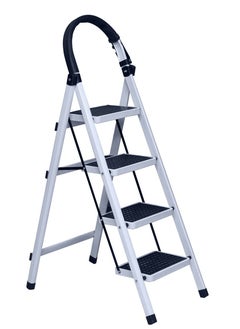 Buy Folding Ladder 4 Steps Ladder Stepladder Household Portable  Ladders Stepladders in UAE