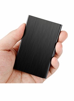 Buy Business Card Case, Business Card Holder for Men and Women, Pocket Metal Card Case, Fashion Professional Stainless Steel Card Holders, Purse Name Card Holder, Buckle Style Shut, Best Gift for Family in UAE