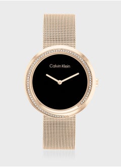 Buy Twist Mesh Strap Analog Watch in UAE