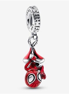 Buy 925 Sterling Silver Marvel Hanging Spider-Man Dangle Charm for Pandora ME/Moments Women's Bracelet 792323C01 in Saudi Arabia