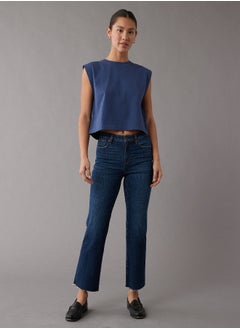 Buy AE Stretch High-Waisted Kick Bootcut Crop Jean in Egypt