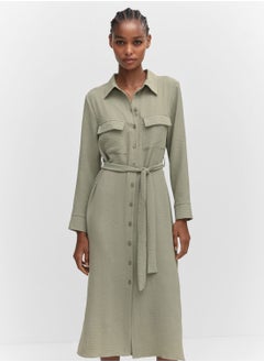 اشتري Button Down Shirt Dress في الامارات