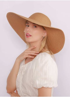 Buy Wide Brim Straw Hat in UAE