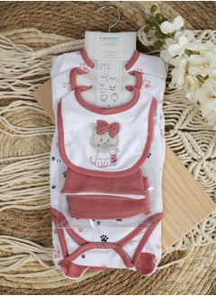 Buy Newborn baby set 6 pieces of clothing suitable for newborns in Saudi Arabia