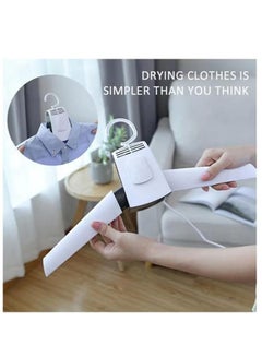 Buy Electric Clothes Drying Rack Multi function Portable Shoes Clothes Rack Dry Mini Portable Dryer Rack Machine for Household in UAE