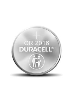 Buy Duracell lithium coin 3v CR2016 Pack of 1 in Saudi Arabia