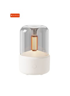 اشتري Creative candlelight aromatherapy machine usb desktop atmosphere candlelight lamp home aromatherapy humidifier في الامارات