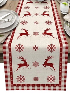 Buy Merry Christmas Table Runner 13x71 Inches in UAE