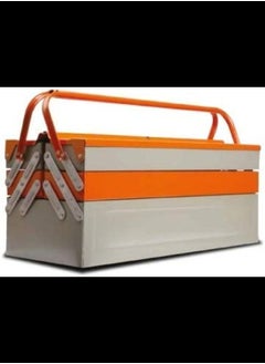 Buy Metal Tool Box Tray, Orange - 21 inch in UAE