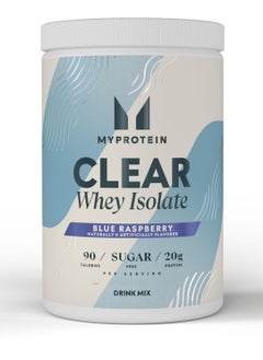 Buy Clear Whey Isolate Blue Raspberry Flavored 503 G in Saudi Arabia