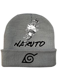 Buy Naruto Knitted Cartoon Printed Hat in Saudi Arabia