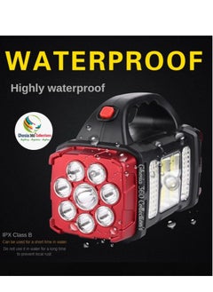 اشتري 5 in 1 Hurry Bolt Multifunction 38W Solar Lamp Flashlight Waterproof 4 Modes Searchlight KN-478 في الامارات