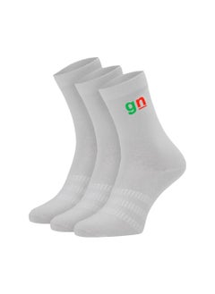 Buy green sports socks - grey in Saudi Arabia