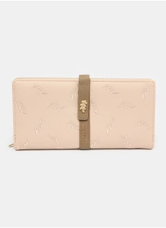 Buy Classic Design Bifold Wallet With Zipper Pocket And Business Card Holders For Women in Egypt