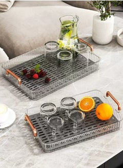 Buy Set of 2 acrylic trays + strainer in Egypt