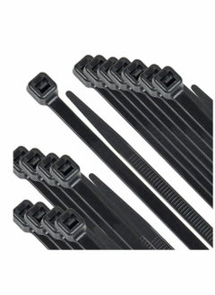 Buy Black Cable Ties  100 mm 2.5 mm,4" Premium Tie Wraps Self Locking Small Nylon Zip Ties for Home Office Garage and Workshop 1000 Pack in Saudi Arabia