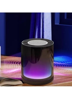 اشتري New Portable Bluetooth 5.3 Speaker, with Lights Colorful Bluetooth Speaker with Stereo Sound, Bluetooth Speaker with Stable Connection, Multifunctional Bluetooth Speaker for Home Use في الامارات